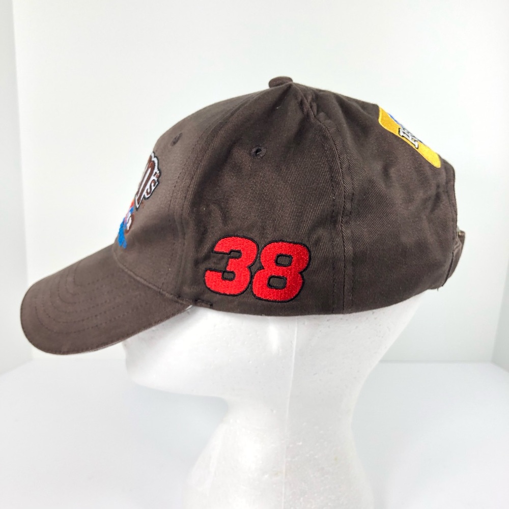 M&Ms Racing Team Hat Cap NASCAR #38 Elliott Sadler - Picture 2 of 8